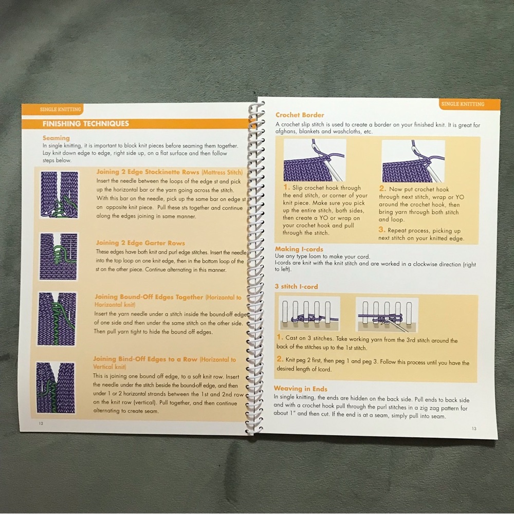 Loom Knitting Basics Reference Guide - Picture 4 of 5